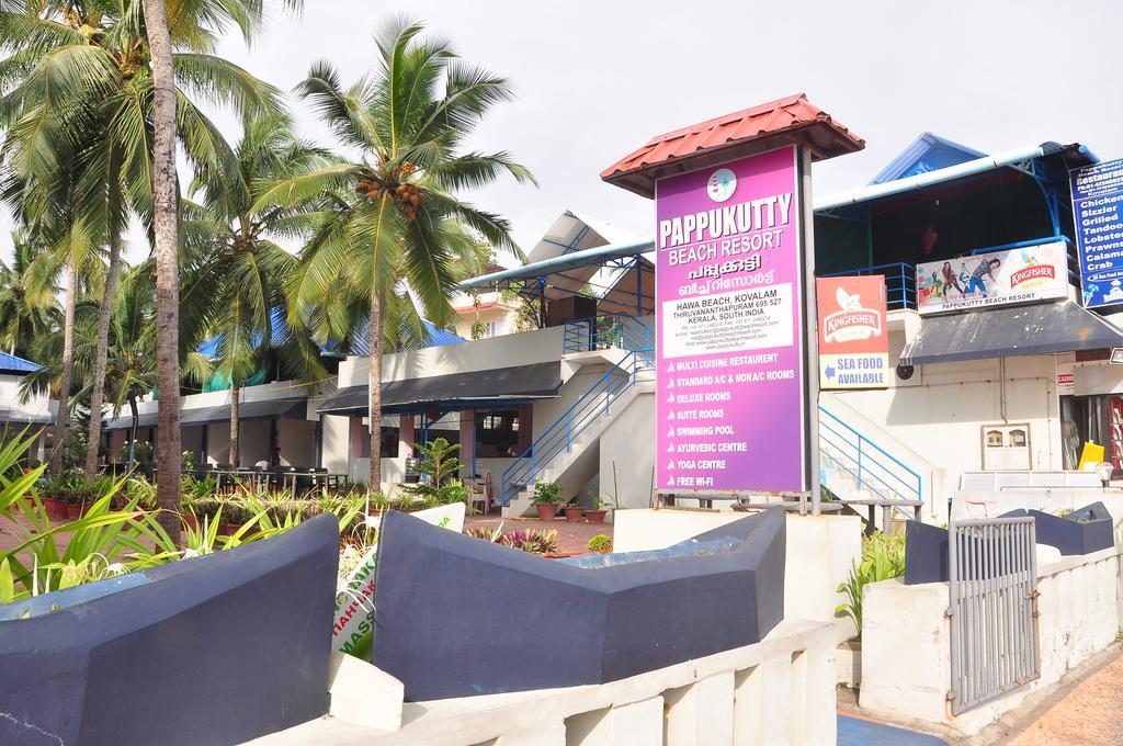 Pappukutty Beach Resort Kovalam Dış mekan fotoğraf